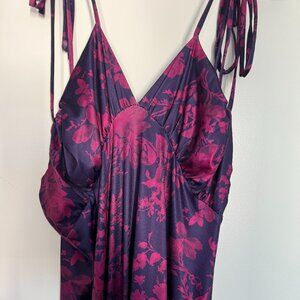 Purple Sexy Evening Dress